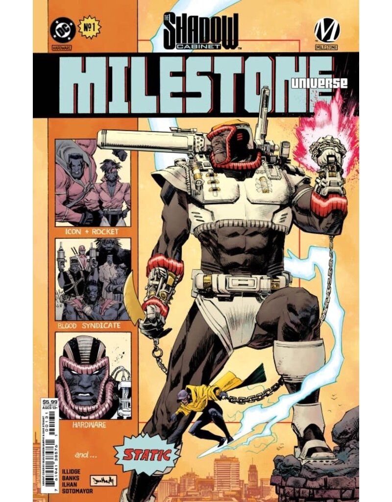 DC COMICS Milestone Universe: The Shadow Cabinet #1 Cover C Sean Murphy Variant