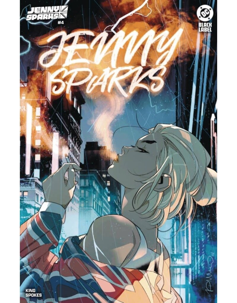 DC COMICS Jenny Sparks #4 Cover B Simone Di Meo Card Stock Variant