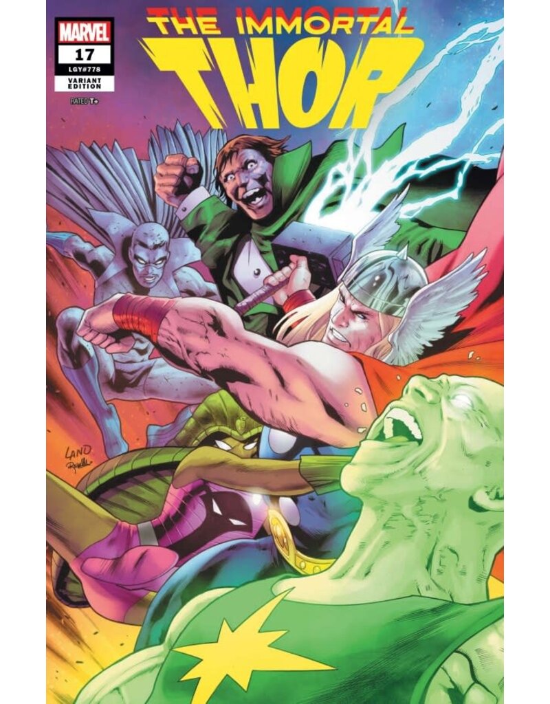 Marvel Comics The Immortal Thor #17 Greg Land Variant
