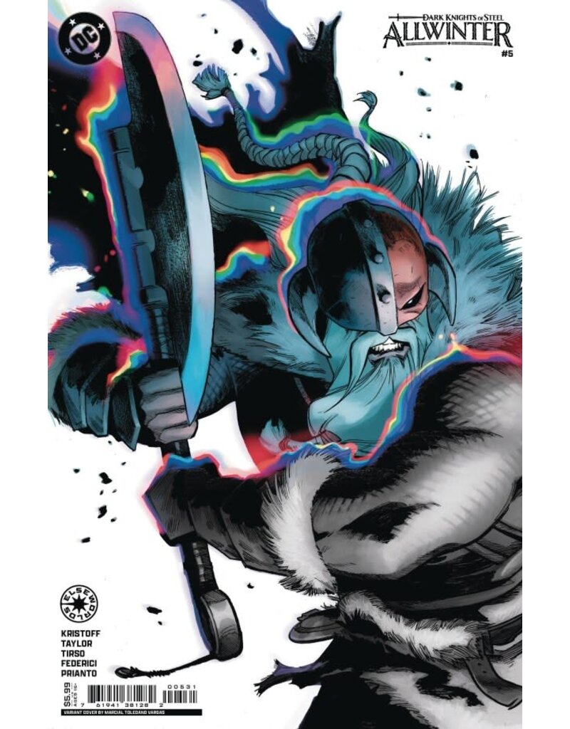 DC COMICS Dark Knights of Steel: Allwinter #5 Cover C Marcial Toledano Vargas Card Stock Variant
