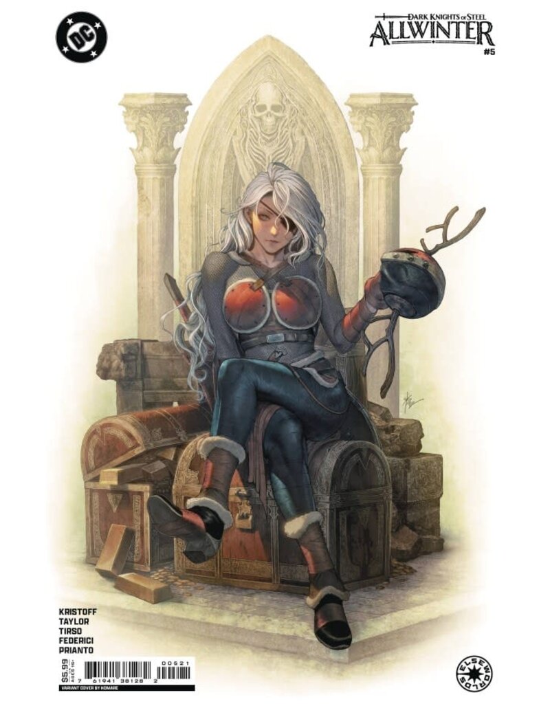 DC COMICS Dark Knights of Steel: Allwinter #5 Cover B Homare Card Stock Variant