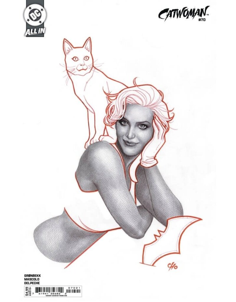 DC COMICS Catwoman #70 Cover B Frank Cho Card Stock Variant