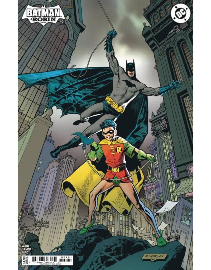 DC COMICS Batman and Robin: Year One #2 Cover B Kevin Nowlan Card Stock Variant