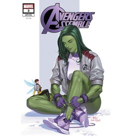 Marvel Comics Avengers Assemble #3 InHyuk Lee Avengers Jacket Variant