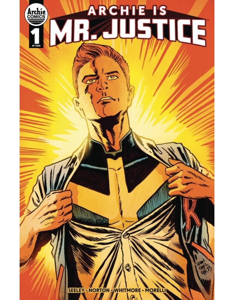 Archie Is Mr. Justice #1 Cover B Francesco Francavilla Variant