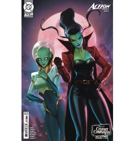 DC COMICS Action Comics #1076 Cover D Lesley 'Leirix' Li Creature Commandos Card Stock Variant
