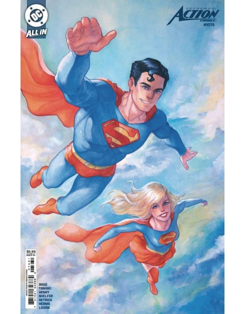 DC COMICS Action Comics #1076 Cover C Meghan Hetrick Card Stock Variant