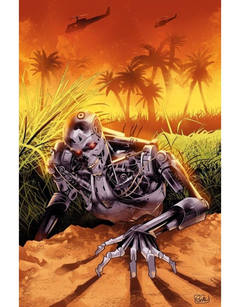 The Terminator #2 Cover J 1:15 Edwin Galmon Foil Virgin Variant