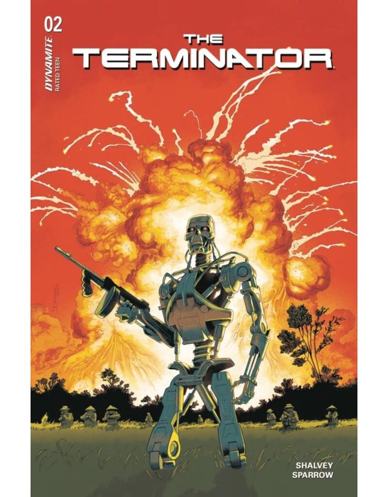 The Terminator #2 Cover E Declan Shalvey Foil Variant