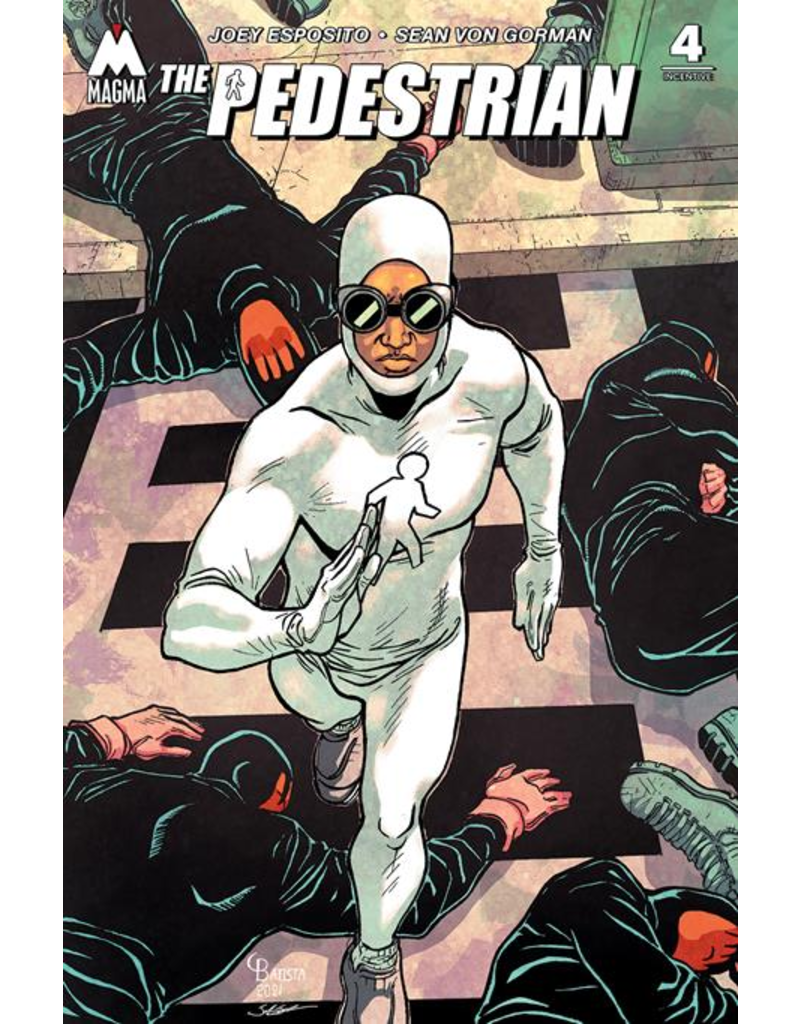 Magma Comix The Pedestrian #4 Cover C 1:5 Chris Batista Card Stock Variant