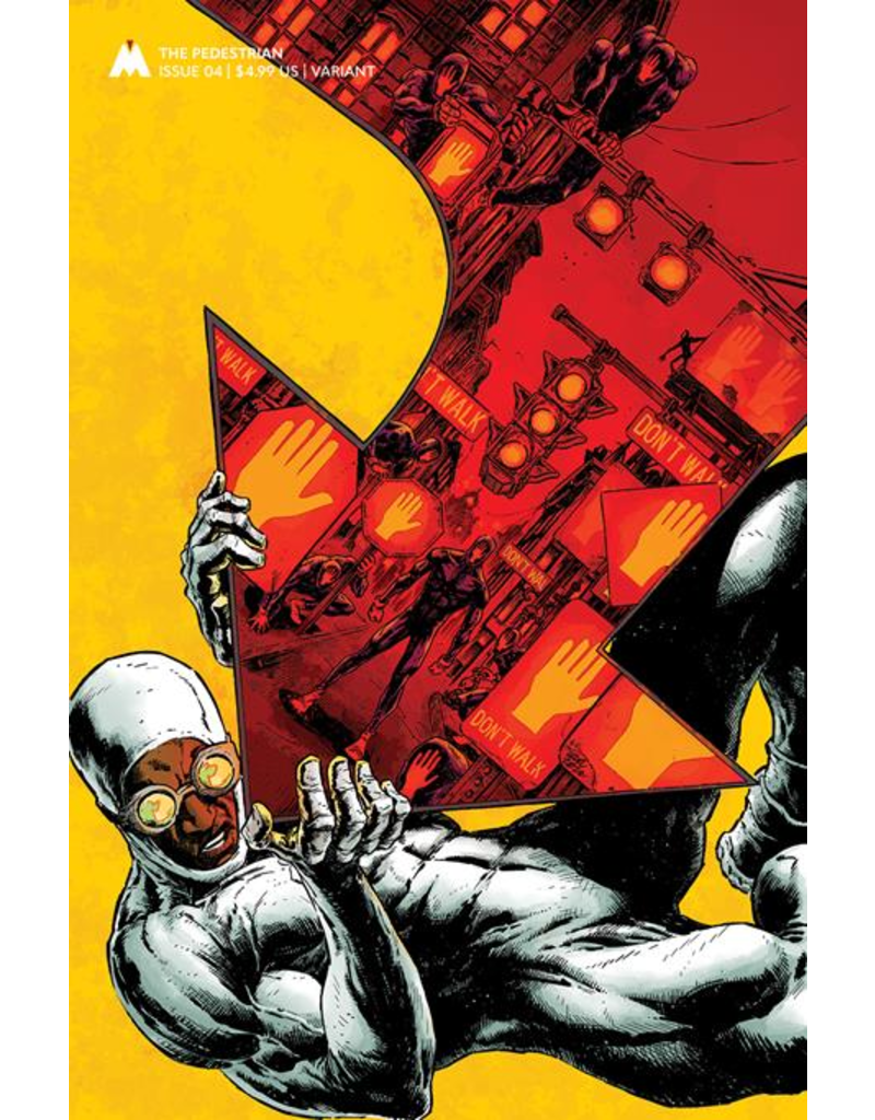Magma Comix The Pedestrian #4 Cover B Brian Level Card Stock Variant