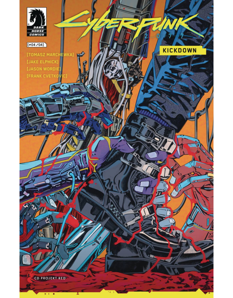 Dark Horse Comics Cyberpunk 2077: Kickdown #4 Cover B RUDCEF Variant
