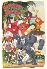 Marvel Comics West Coast Avengers #1 Sean Galloway Saturday Morning Variant