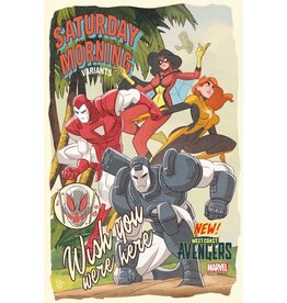 Marvel Comics West Coast Avengers #1 Sean Galloway Saturday Morning Variant