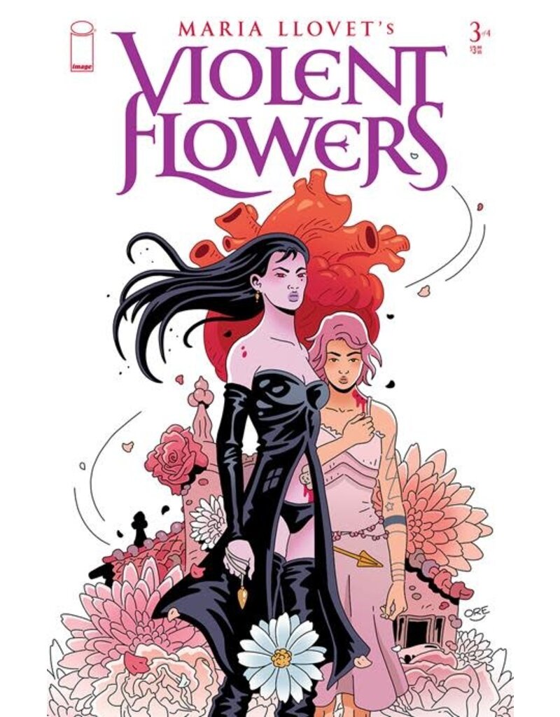 IMAGE COMICS Violent Flowers #3 Cover D Jesús Orellana Variant