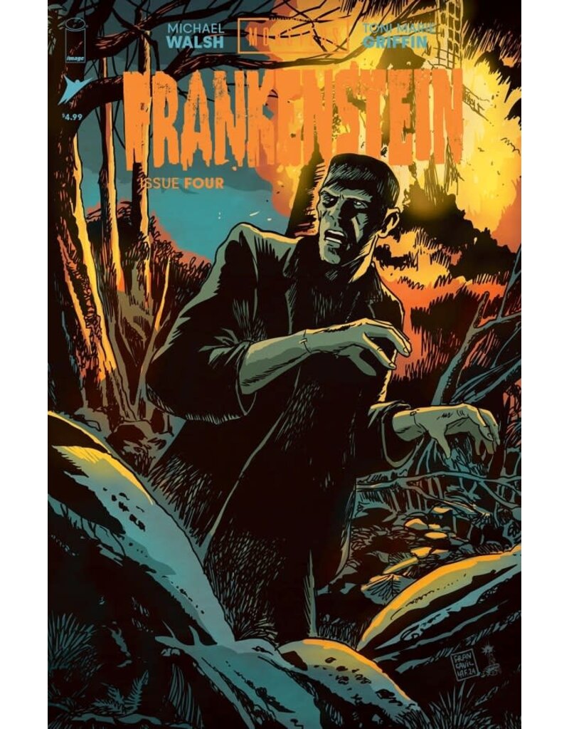 IMAGE COMICS Universal Monsters: Frankenstein #4 Cover C 1:10 Francesco Francavilla Connecting Variant