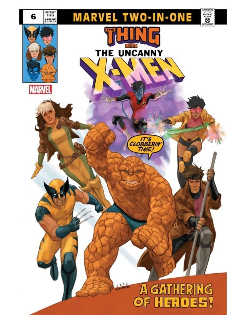 Marvel Comics Uncanny X-Men #6 Phil Noto Marvel Two-in-One Variant