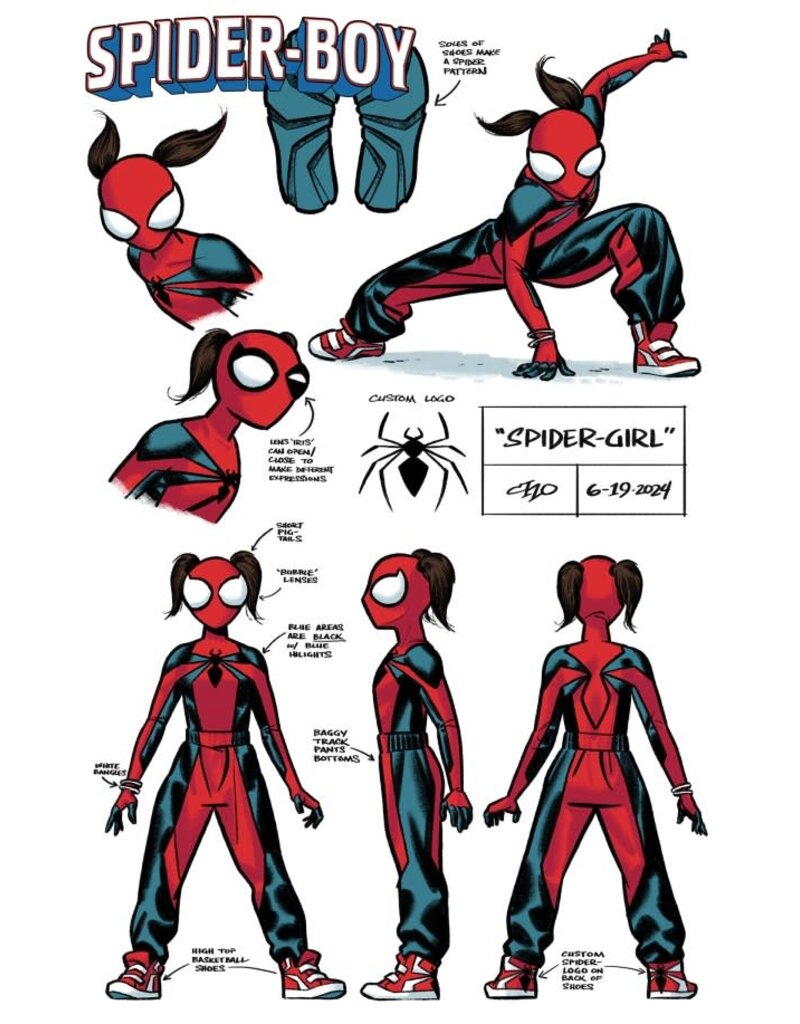 Marvel Comics Spider-Boy #13 1:10 Michael Cho Design Variant