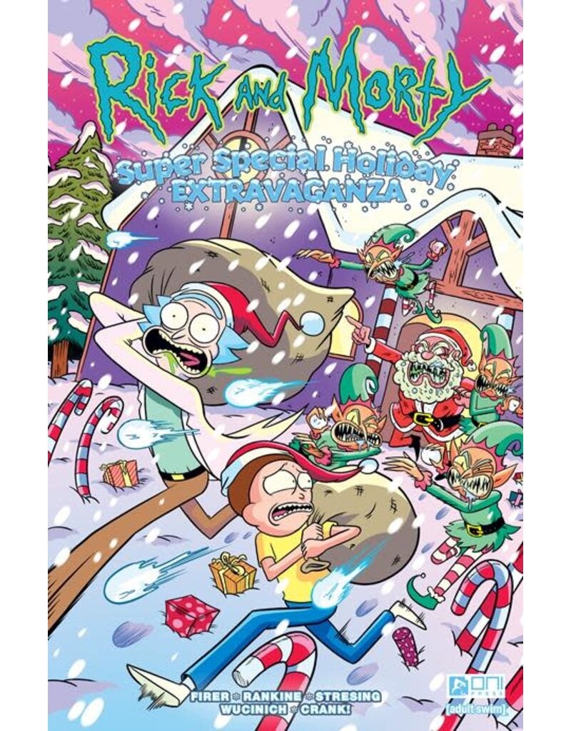 Rick and Morty: Super Special Holiday Extravaganza #1 Cover C Marc Ellerby Variant