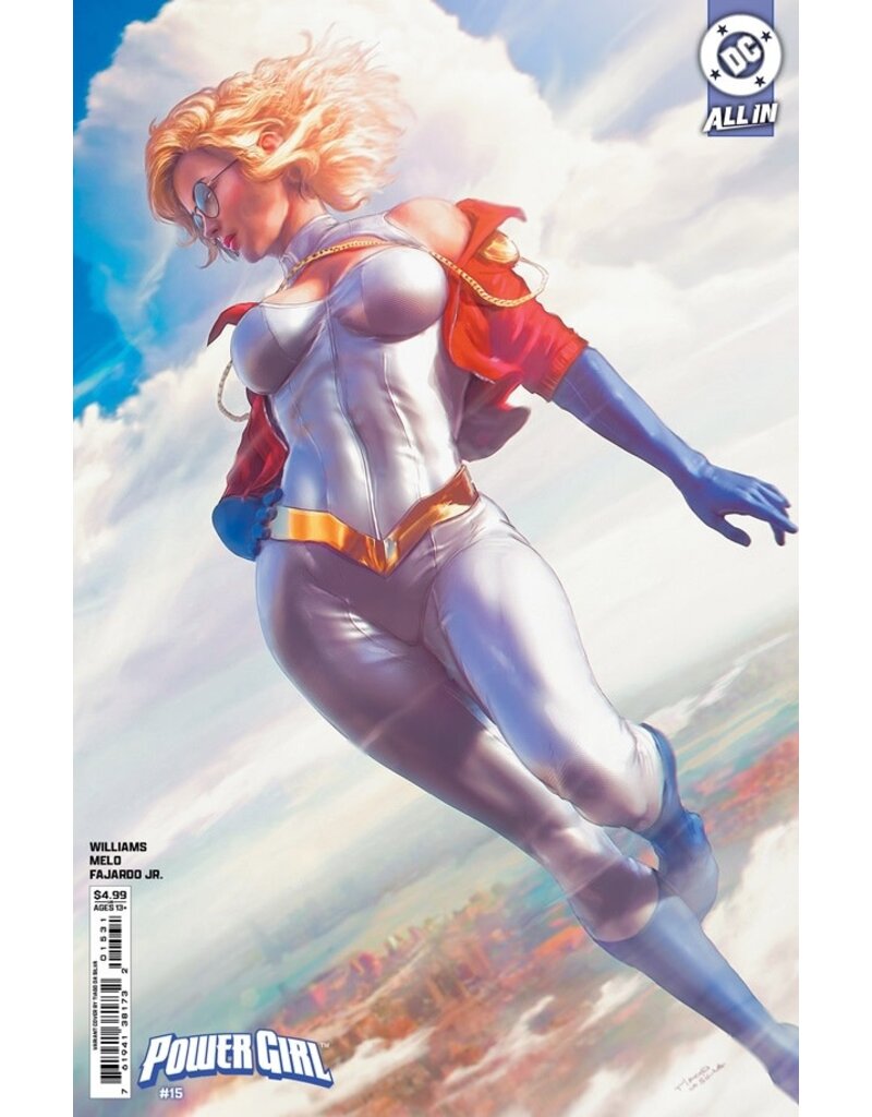 DC COMICS Power Girl #15 Cover C Tiago Da Silva Card Stock Variant