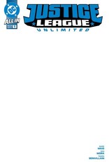 DC COMICS Justice League Unlimited #1 Cover G Blank Card Stock Variant