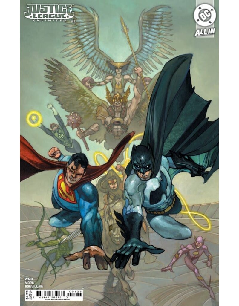 DC COMICS Justice League Unlimited #1 Cover F Simone Bianchi Card Stock Variant