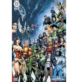DC COMICS Justice League Unlimited #1 Cover E Ed Benes Wraparound Card Stock Variant