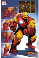 Marvel Comics Iron Man #2 Iban Coello The Thing! Variant