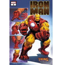 Marvel Comics Iron Man #2 Iban Coello The Thing! Variant
