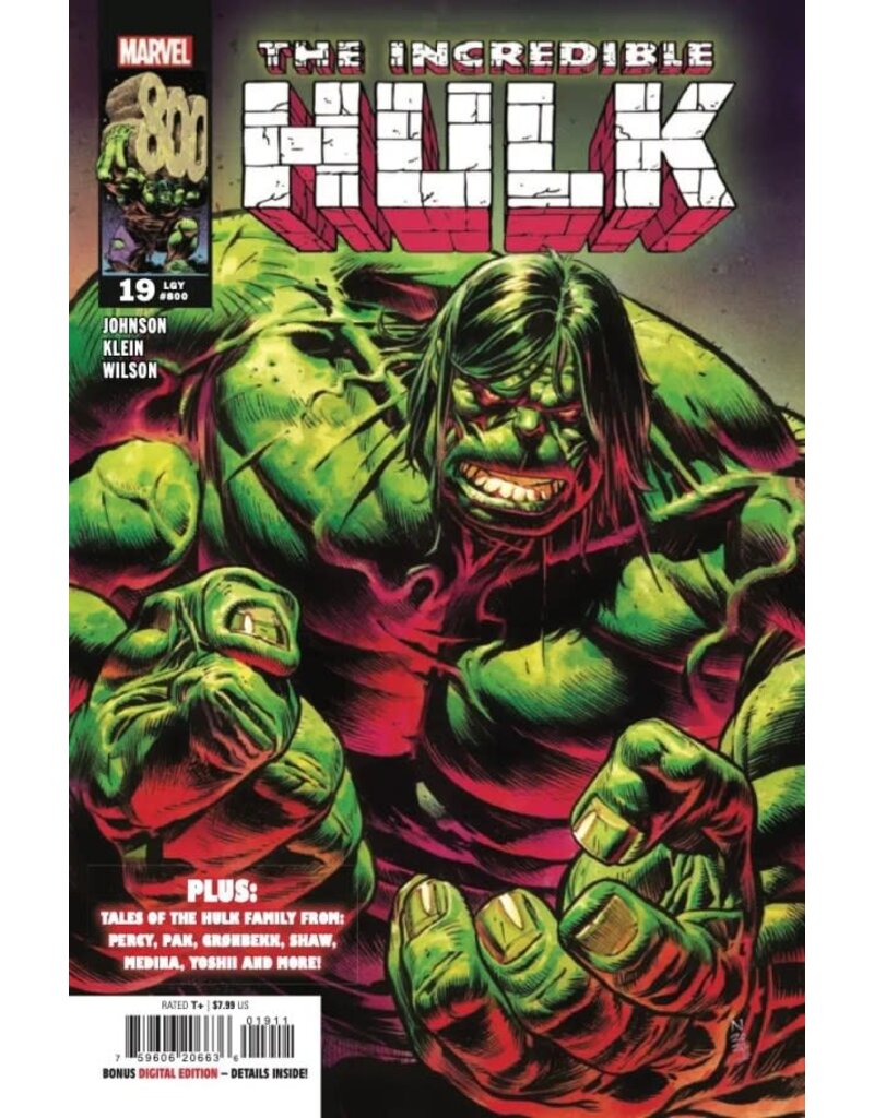 Marvel Comics The Incredible Hulk #19
