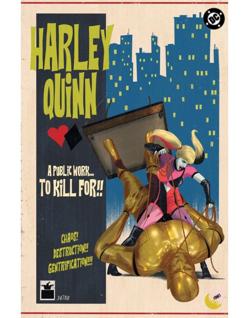 DC COMICS Harley Quinn #45 Cover C Jorge Fornés Card Stock Variant
