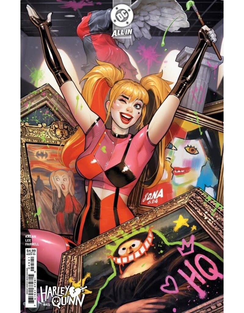 DC COMICS Harley Quinn #45 Cover B David Nakayama Card Stock Variant