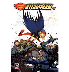 Gatchaman #5 Cover B Sanford Greene Connecting Variant