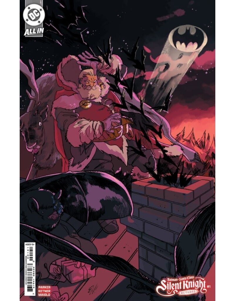 DC COMICS Batman / Santa Claus: Silent Knight Returns #1 Cover E 1:50 Erica Henderson Card Stock Variant