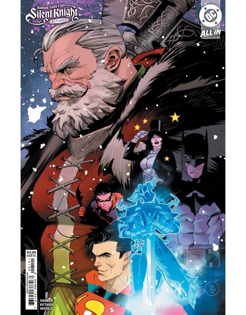 DC COMICS Batman / Santa Claus: Silent Knight Returns #1 Cover B Dan Mora Card Stock Variant