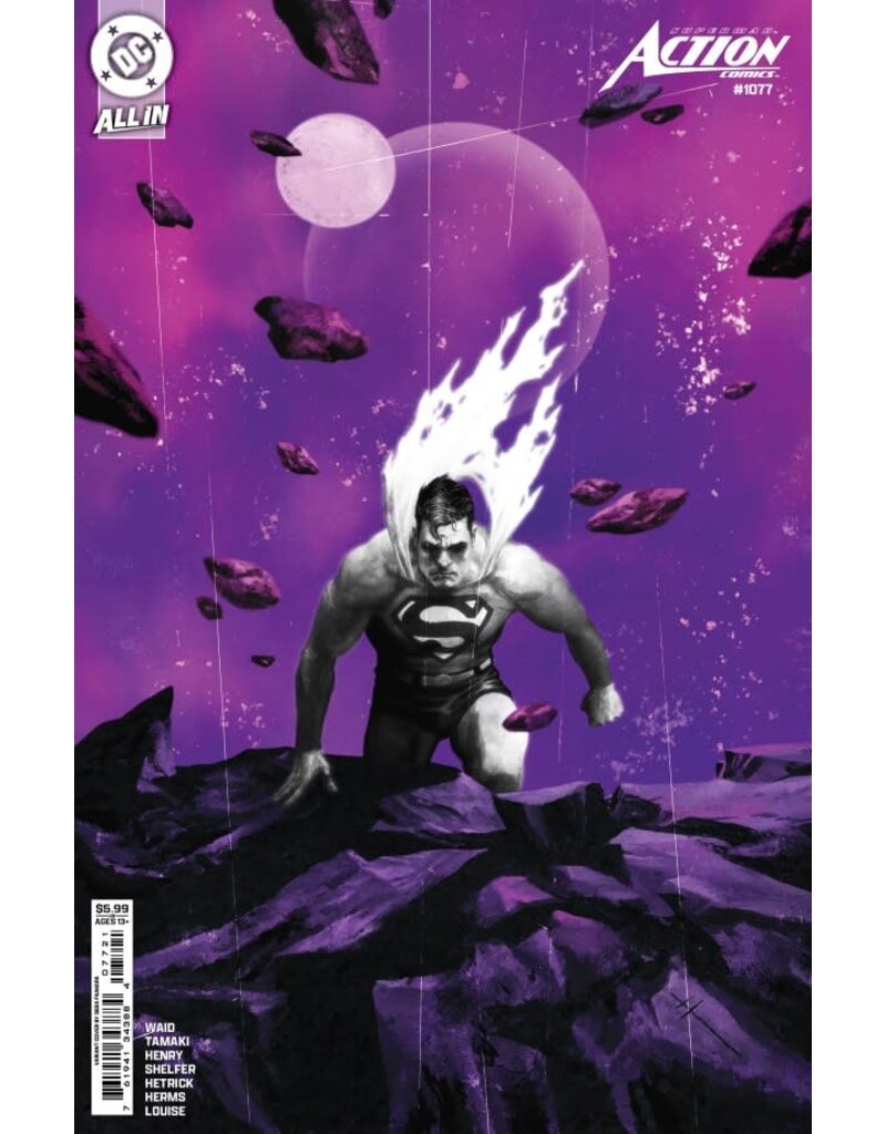 DC COMICS Action Comics #1077 Cover B Sebastián Fiumara Card Stock Variant