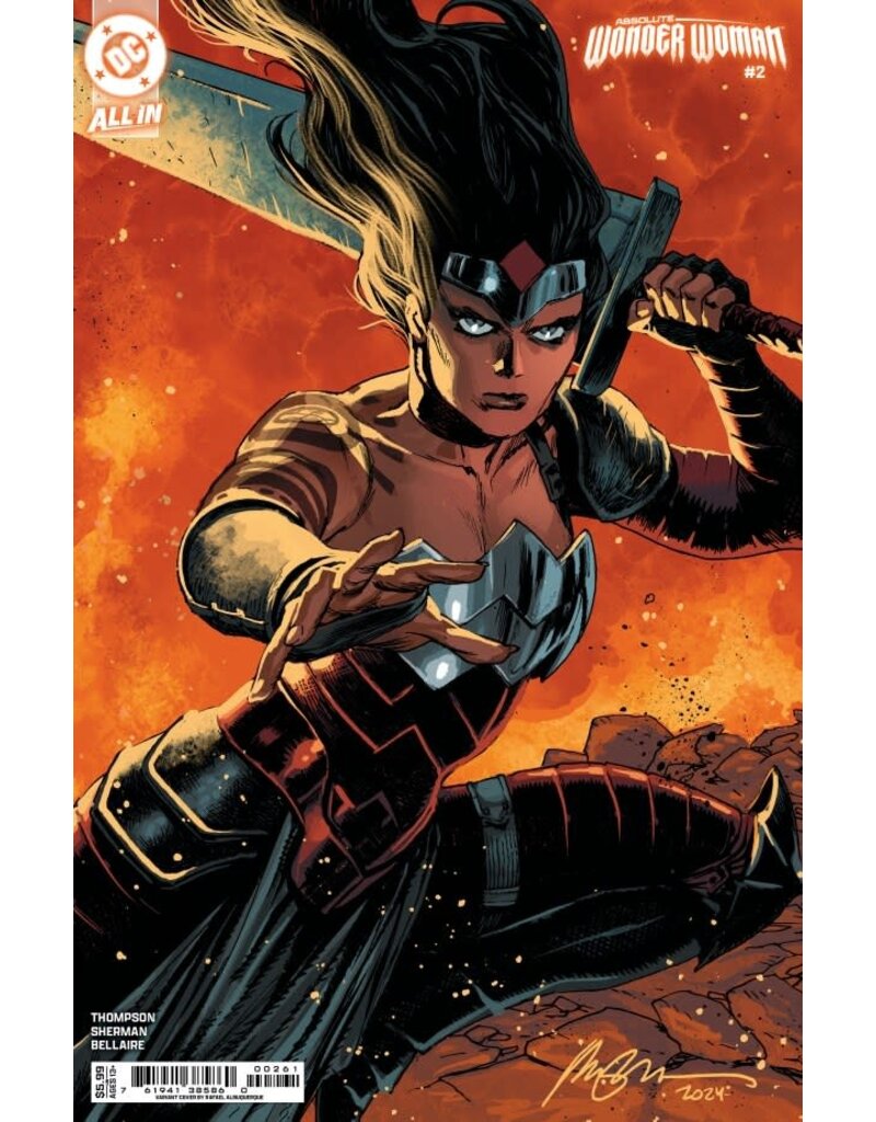 DC COMICS Absolute Wonder Woman #2 Cover F Rafael Albuquerque Card Stock Variant