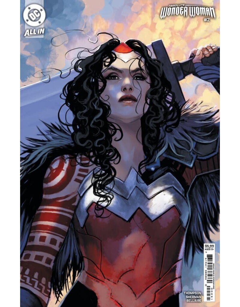 DC COMICS Absolute Wonder Woman #2 Cover C Stephanie Hans Card Stock Variant