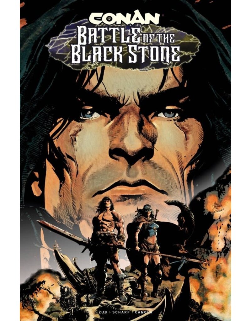 Conan: Battle of the Black Stone #4  Cover C Mike Deodato Jr. Variant
