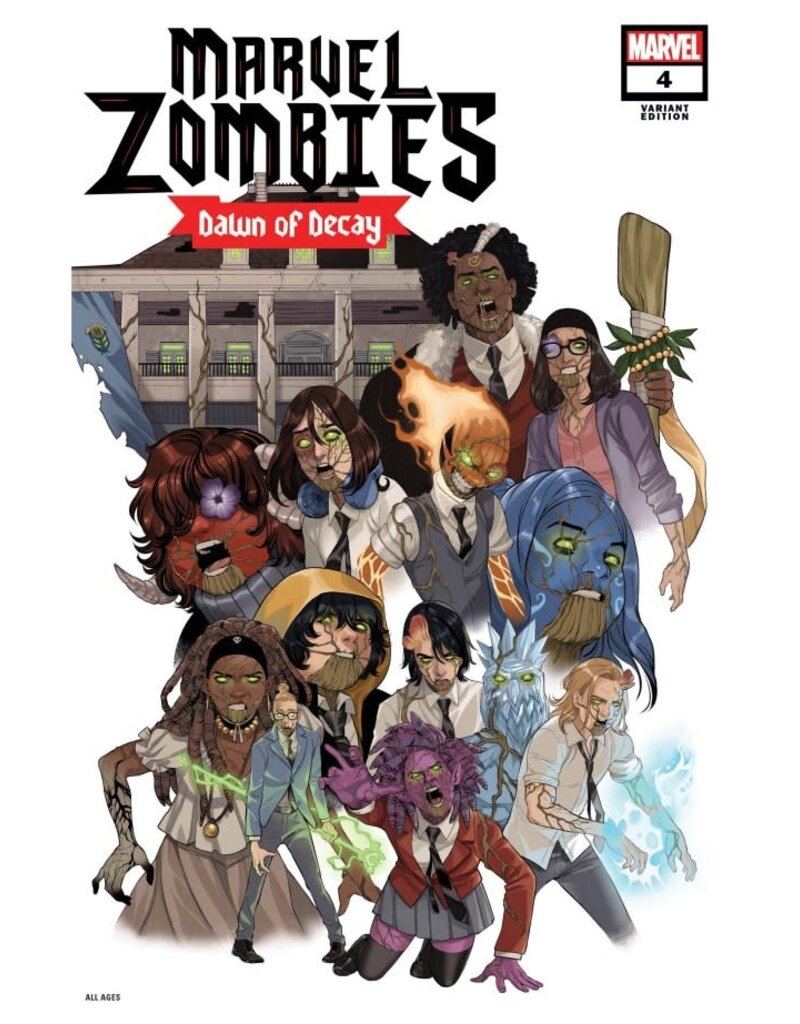 Marvel Comics Marvel Zombies: Dawn of Decay #4  Romy Jones Homage Variant