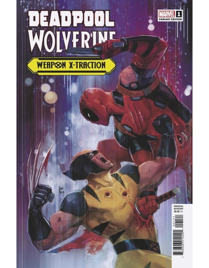 Marvel Comics Deadpool / Wolverine: Weapon X-Traction #1  Rod Reis Variant