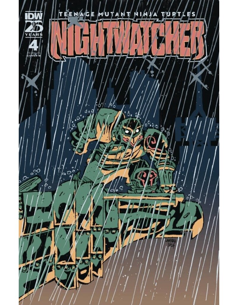 IDW Publishing Teenage Mutant Ninja Turtles: Nightwatcher #4  Cover B Jon Lankry Variant