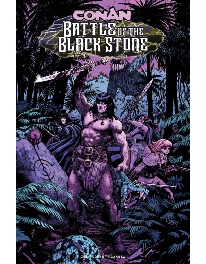 Conan: Battle of the Black Stone #4  Cover B Andy Belanger Variant