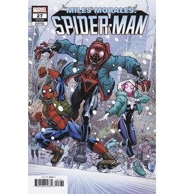 Marvel Comics Miles Morales: Spider-Man #27  Todd Nauck Winter Holiday Variant