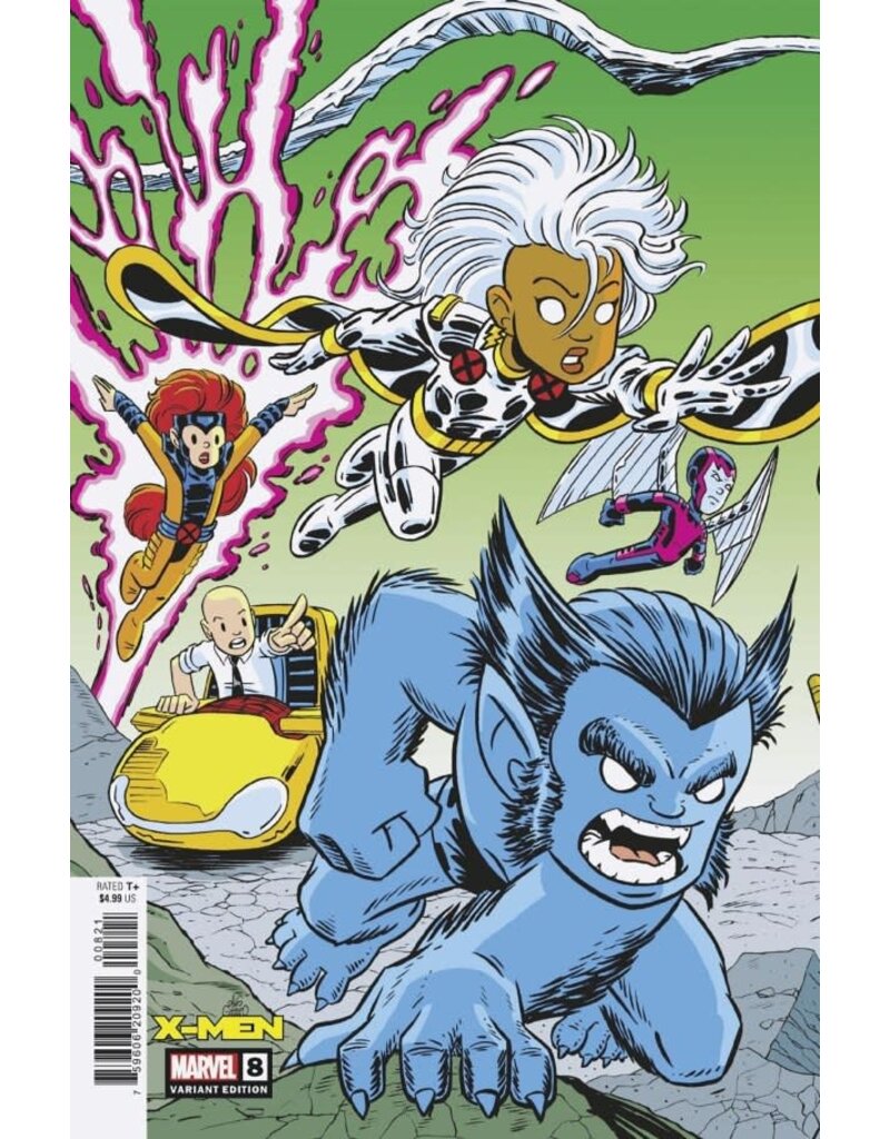 Marvel Comics X-Men #8  Chris Giarrusso Crossover Connecting Variant