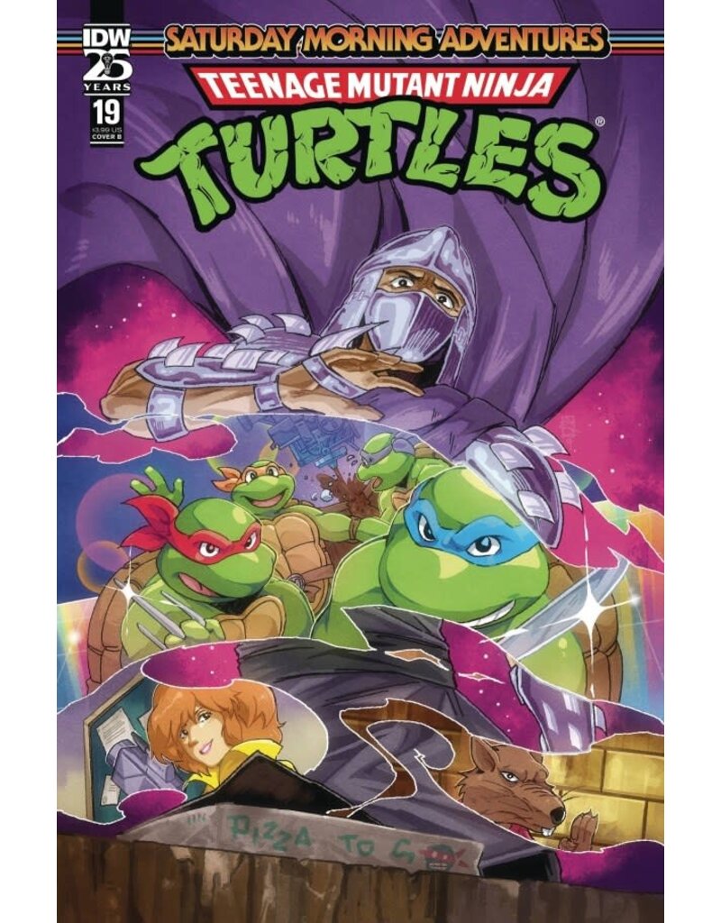 IDW Publishing Teenage Mutant Ninja Turtles: Saturday Morning Adventures #19  Cover B Miles Arq Variant