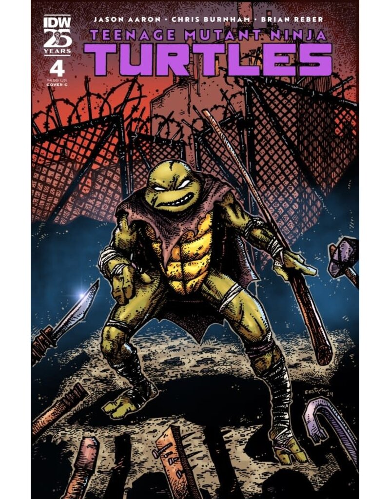IDW Publishing Teenage Mutant Ninja Turtles #4  Cover C Kevin Eastman Variant