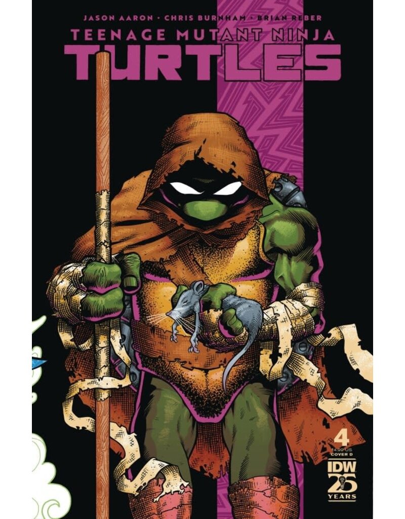 IDW Publishing Teenage Mutant Ninja Turtles #4  Cover D J. Gonzo Variant