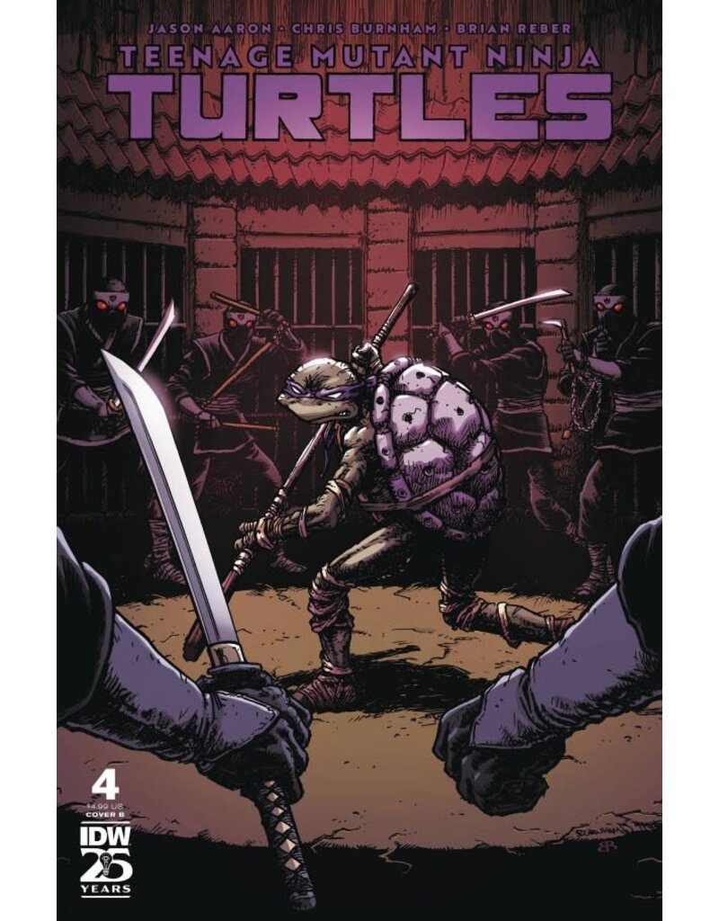 IDW Publishing Teenage Mutant Ninja Turtles #4  Cover B Chris Burnham Variant