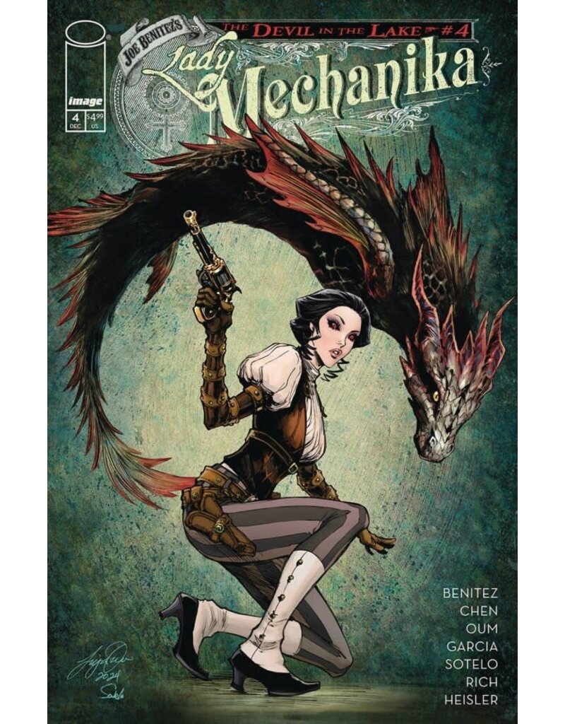 IMAGE COMICS Lady Mechanika: The Devil in the Lake #4  Cover B Siya Oum Variant